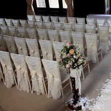 Ivory lace chair for sale  PORTH