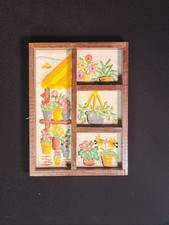 Vintage embroidered flowers for sale  Denver