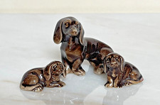 Small dachshund figurines for sale  NEWARK