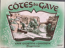 Etiquette vin côte d'occasion  Saint-Perdon