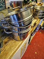 Stainless steel steamers for sale  TORQUAY