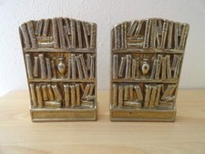 Messing buchstützen motiv gebraucht kaufen  Landsberg am Lech