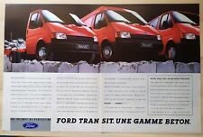Publicité papier voitures d'occasion  Vif