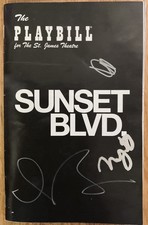 Signed sunset blvd for sale  New York