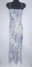 Vestido de fada Eva azul Y2K 10 lenço caprichoso Fairycore frisado floral azul-petróleo comprar usado  Enviando para Brazil