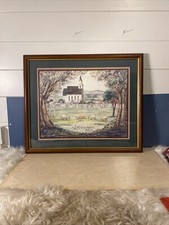 Colonial church scene for sale  Wittmann