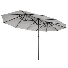 Parasol double 4.5 x 2.65 x h2.4 m Gris KZ GARDEN na sprzedaż  Wysyłka do Poland