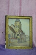 Ancienne lithographie dessin d'occasion  Bohain-en-Vermandois