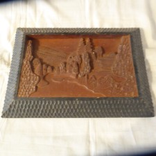 Vintage holzbild bild gebraucht kaufen  Landau