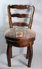 Wood swivel chair for sale  Palm Desert