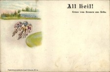 Litho rennfahrer radrennbahn gebraucht kaufen  Berlin