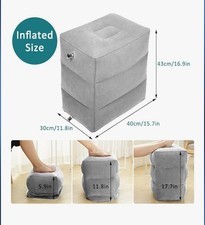 Travel inflatable footrest for sale  LONDON