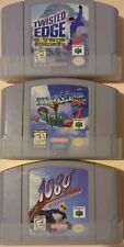 LOTE 3x N64 SOMENTE CARTUCHO - TWISTED EDGE, PILOT WINGS, 1080 GRAUS (Nintendo 64) comprar usado  Enviando para Brazil