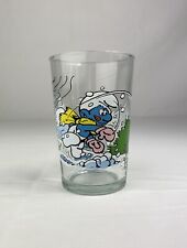 Verre moutarde schtroumpfs d'occasion  Nantes-