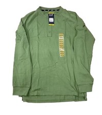 NOVA CAMISA MASCULINA GAP 100% algodão manga longa 3 botões Henley tamanho pequeno, usado comprar usado  Enviando para Brazil