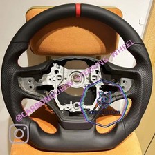 VOLANTE DE COURO COMPLETO PARA LEXUS ES250/ES300/ES350/UX250 COM VERMELHO/SEM PÁS comprar usado  Enviando para Brazil