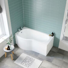 Shaped shower bath for sale  MANCHESTER