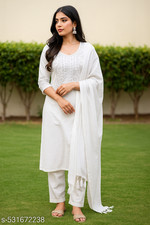 Vestido paquistanês Kurta com calça Salwar Kameez festa de casamento indiana Bollywood comprar usado  Enviando para Brazil