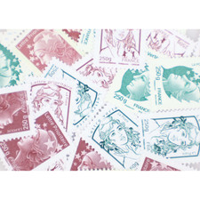 Lot timbres validités d'occasion  Brignais