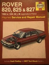 Haynes manual rover for sale  CHELTENHAM
