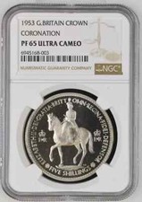 1953 coronation proof for sale  SHAFTESBURY