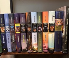 Lot of 13 1st Edition Hardcover Warrior the Cats Series Books by Erin Hunter comprar usado  Enviando para Brazil