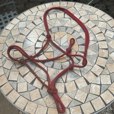 Rope knotted halter for sale  HELSTON