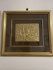 Lastra bronzo dorato usato  Roma