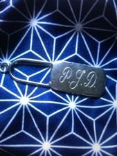 Engraved name tag for sale  HAILSHAM