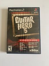 Guitar Hero 5 | PS2 | Black Label | Usado | Excelente Estado CIB 85 MÚSICAS comprar usado  Enviando para Brazil