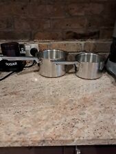 stainless steel saucepan set for sale  WALTON-ON-THAMES