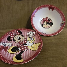 Minnie mouse plate for sale  ABERDARE