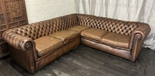 Chesterfield corner sofa for sale  KNUTSFORD