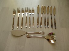 Fischbesteck tlg gabel gebraucht kaufen  Weiden