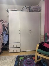 Kleiderschrank gebraucht weiß gebraucht kaufen  Berlin