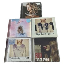 CDs Taylor Swift Bulk Lover Fearless Red 1989 Deluxe 00s música pop original x5 comprar usado  Enviando para Brazil