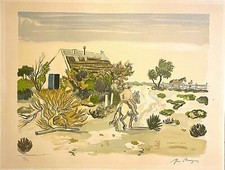 Lithographie signée yves d'occasion  Baillargues