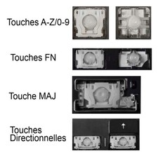 Touche clavier dell d'occasion  Plougastel-Daoulas
