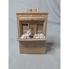 Ceramic dogs bookcase for sale  Fort Wayne