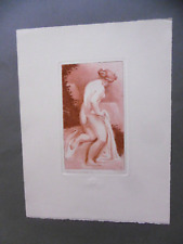 Pequegnot auguste gravure d'occasion  Toulon-