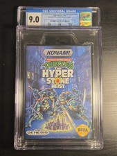 CGC 9.0 HYPERSTONE HEIST TMNT SEGA GENESIS COMPLETO NA CAIXA CIB CLASSIFICADO comprar usado CGC 9.0 HYPERSTONE HEIST TMNT SEGA GENESIS COMPLETO NA CAIXA CIB CLASSIFICADO comprar usado  Enviando para Brazil