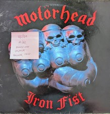 Motorhead Iron Fist Vinyl Record VG/G+ BRNA 539 1982 comprar usado  Enviando para Brazil
