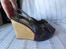Next brown leather for sale  SCARBOROUGH