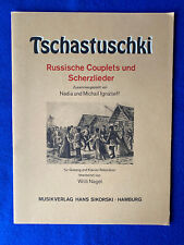 Noten tschastuschki russische gebraucht kaufen  Eppingen