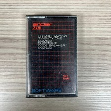 SINCLAIR ZX81 RETRÔ VIDEOGAME FITA CASSETE COMPILAÇÃO MAYDAY COMBAT não testada comprar usado  Enviando para Brazil