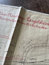 Langelsheim gleisplan 1907 gebraucht kaufen  Neustadt am Rübenberge