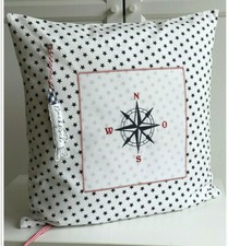 Kissenhülle 40x40 maritim gebraucht kaufen  Mülheim an der Ruhr