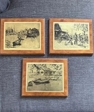 Vintage framed print for sale  Manchester Township