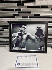 Autographed framed muhammad for sale  Wellsville
