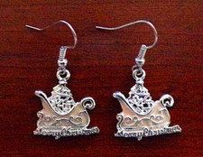 Boucles oreilles argentées d'occasion  Calais